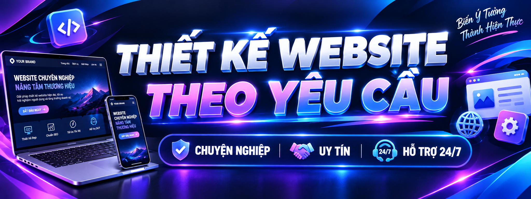 Thiết Kế Website Theo Yêu Cầu